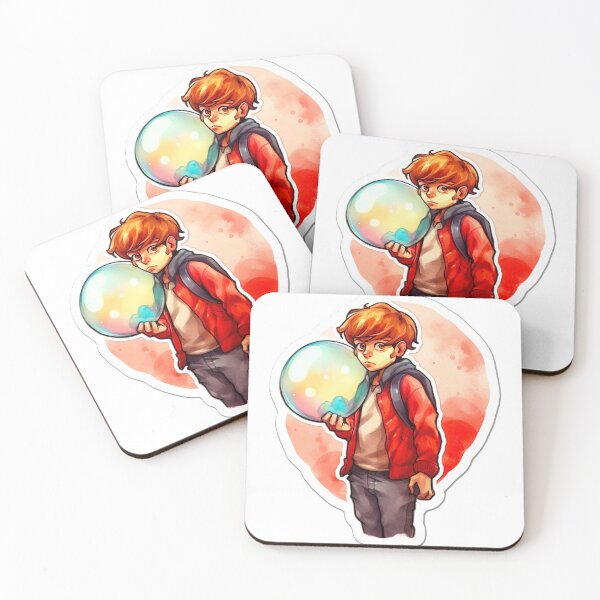 Item preview, Enchanting Boy Holding Redbubble- Redbubble stickers designed and sold by al-design-Store.