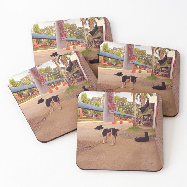 Item preview, Two Dogs Chilling in Deserted Street designed and sold by LeiAndidesigns.