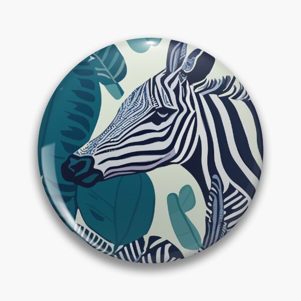 Item preview, Modern Peculiar Zebra Black And White Stripes Animal Print designed and sold by Zazizu.