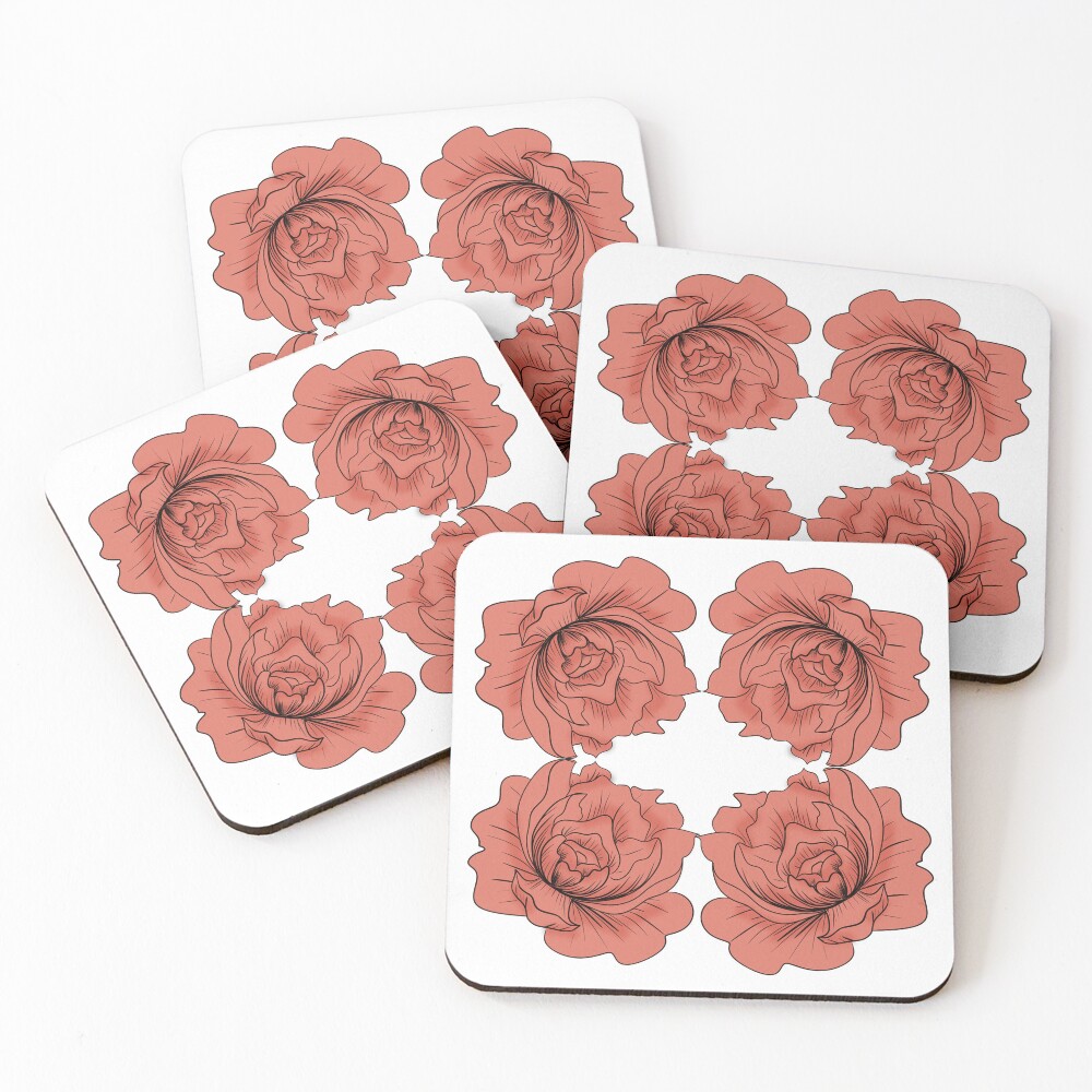 Item preview, Coasters (Set of 4) designed and sold by Rabbittooth.