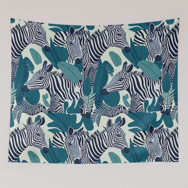 Item preview, Modern Peculiar Zebra Black And White Stripes Animal Print designed and sold by Zazizu.