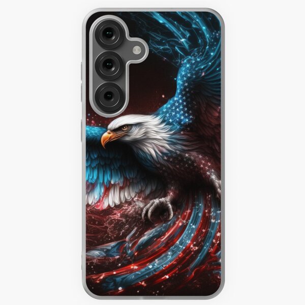 Item preview, Patriotic Eagle & American Flag designed and sold by Jades-Corner.