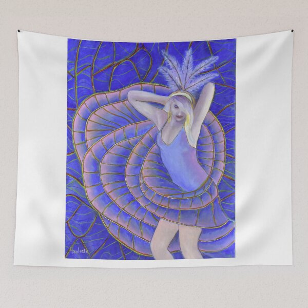 Item preview, Dancer woman girl at mardi gras designed and sold by Fantasyart123.