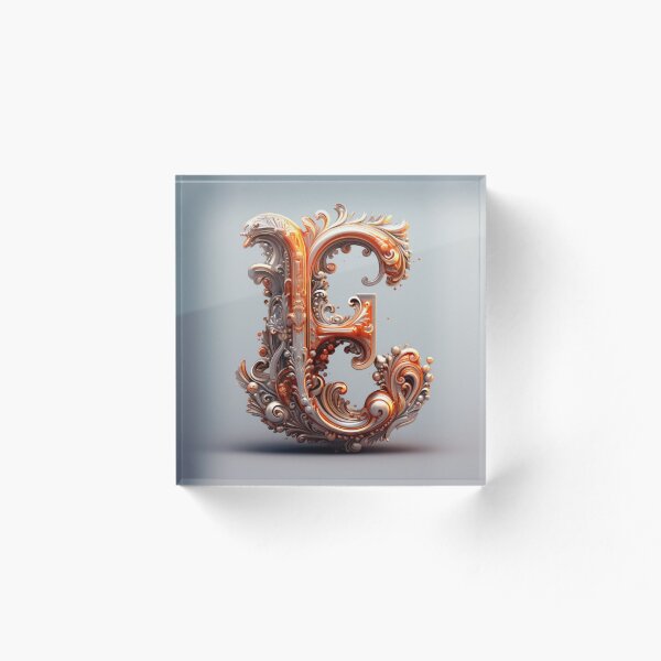 Item preview, LETTER E designed and sold by apolinART.