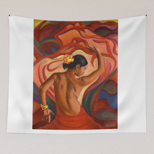 Item preview, Tango dancer woman girl at carnaval designed and sold by Fantasyart123.