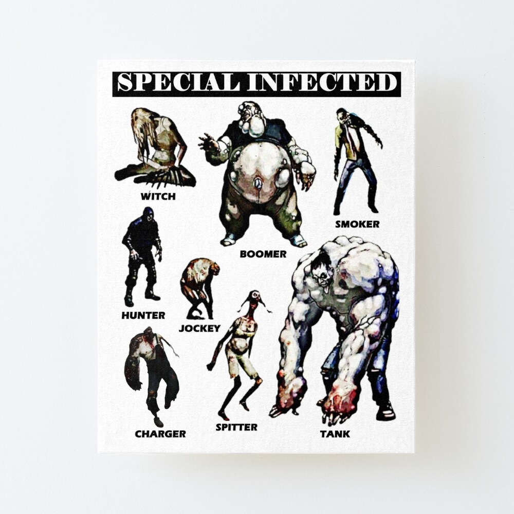 Left 4 Dead - Special Infected (black)