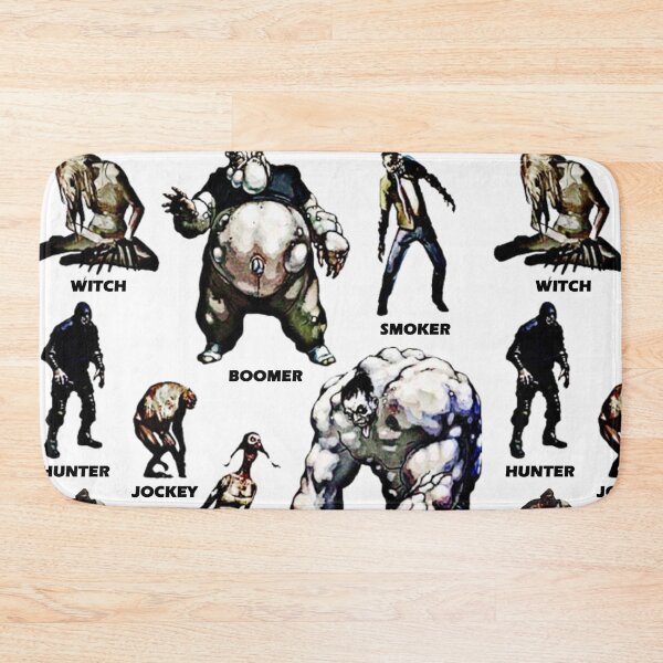 Item preview, Left 4 Dead - Special Infected (black) designed and sold by red-leaf.