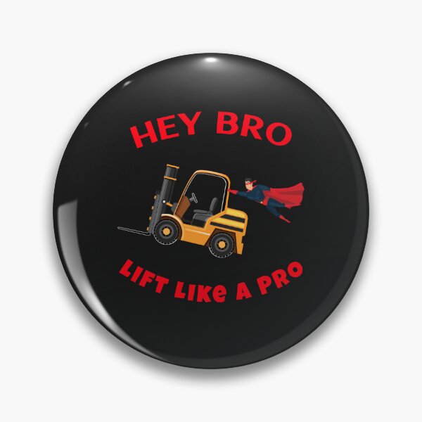Item preview, Forklift Superhero Hey Bro Lift Like a Pro GR designed and sold by TeamsterLife.