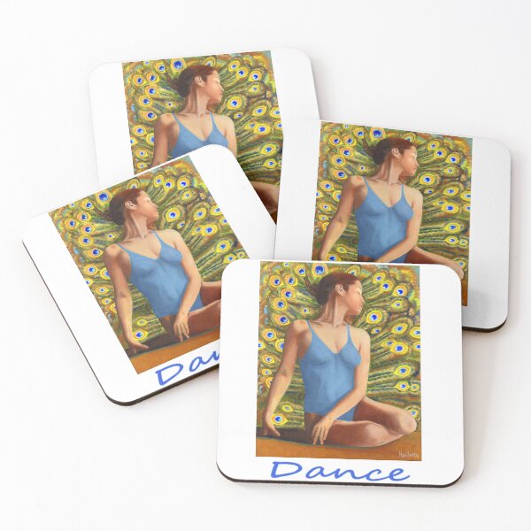 Item preview, Dancer seated in front of peacock feathers designed and sold by Fantasyart123.