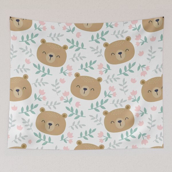 Item preview, Cute Bear Pattern designed and sold by MonokushiMood.
