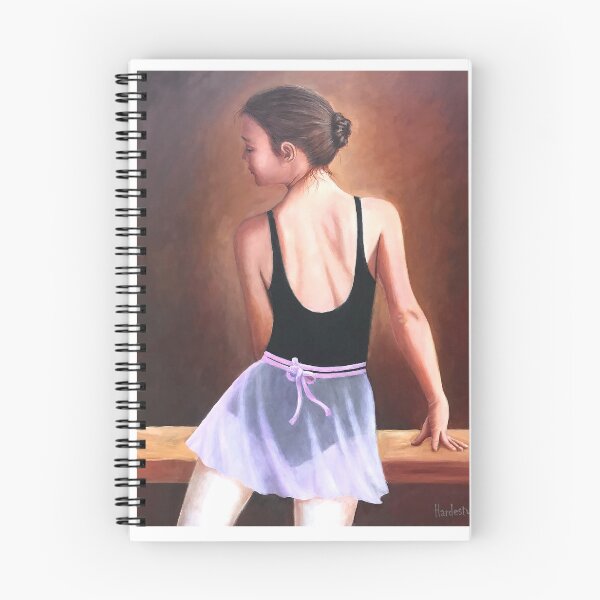 Item preview, Dancer woman girl at exercise bar designed and sold by Fantasyart123.