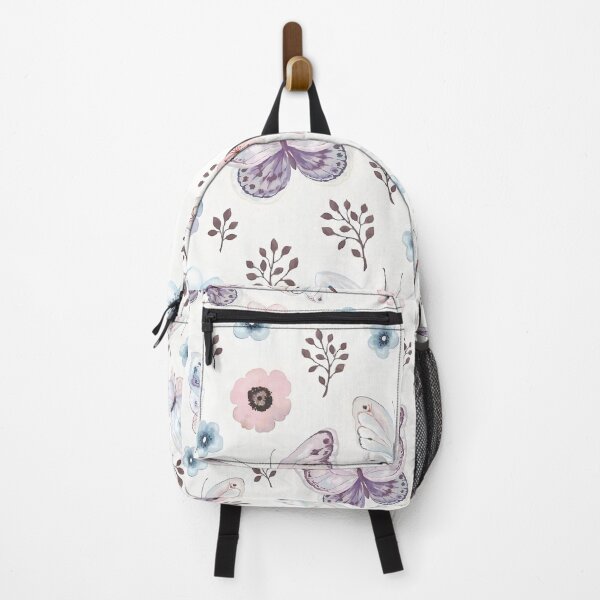 Item preview, Pinky Butterfly and Flower Pattern designed and sold by MonokushiMood.