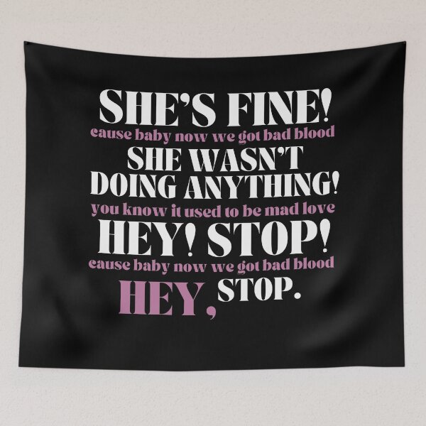 Item preview, Copy of Bad Blood Taylor Yells at Security Guard Version designed and sold by kaylasbtq.