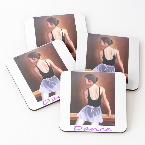 Item preview, Dancer woman girl at exercise bar designed and sold by Fantasyart123.