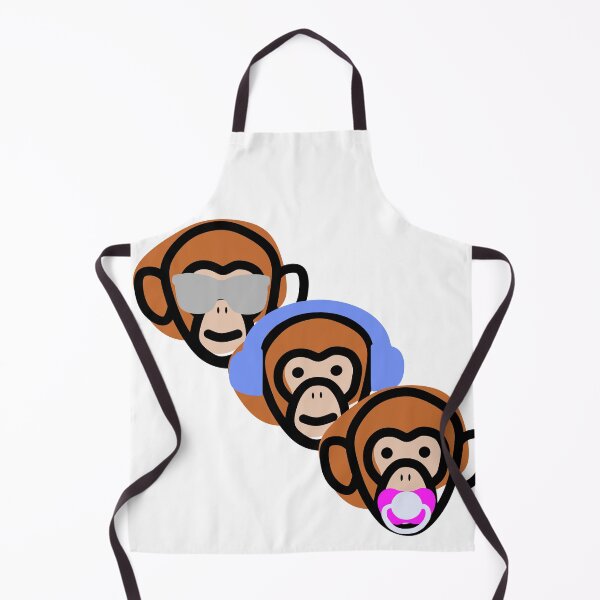 Item preview, Three Wise Monkeys designed and sold by potatocutts.