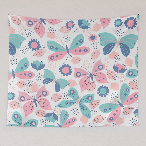 Item preview, Cute Butterfly Pattern designed and sold by MonokushiMood.