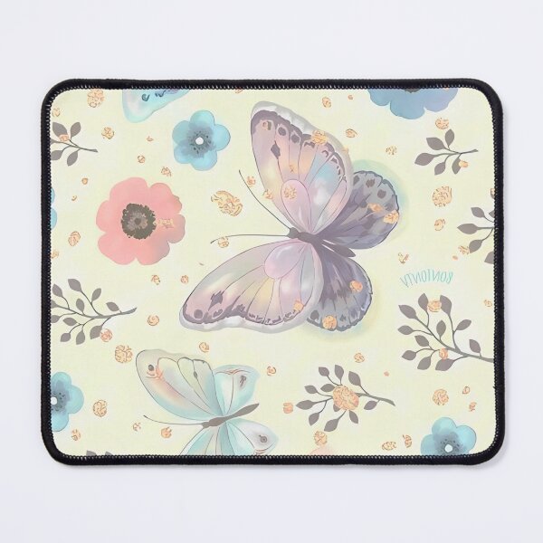 Item preview, Flower Butterfly Pattern designed and sold by MonokushiMood.