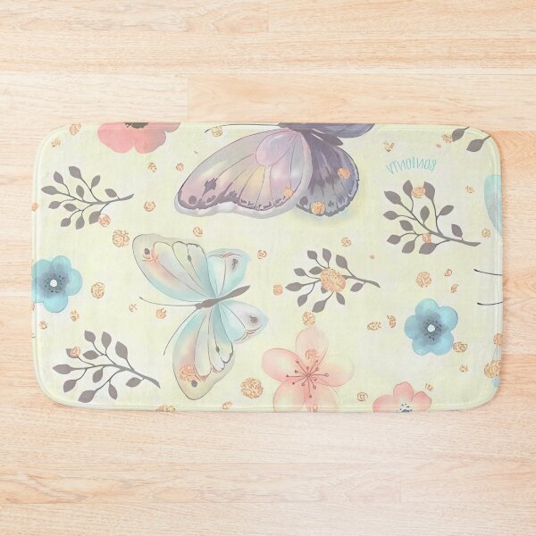 Item preview, Flower Butterfly Pattern designed and sold by MonokushiMood.