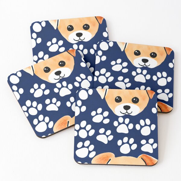 Item preview, Puppies and Pawprints designed and sold by Poetic Patterns Studio.
