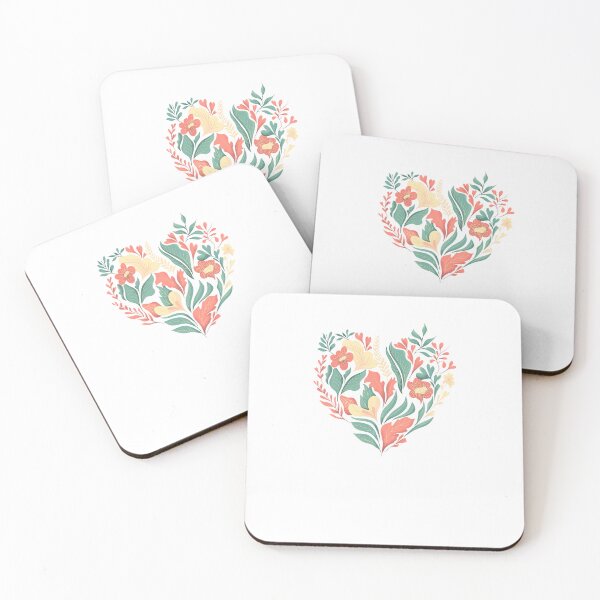 Item preview, Heart-shaped Garden! Love Summer Flowers! designed and sold by AbiLeads.