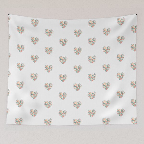 Item preview, Heart-shaped Garden! Love Summer Flowers! designed and sold by AbiLeads.