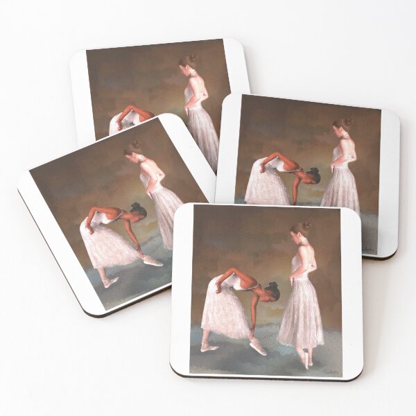Item preview, Two dancers women girls standing offstage designed and sold by Fantasyart123.