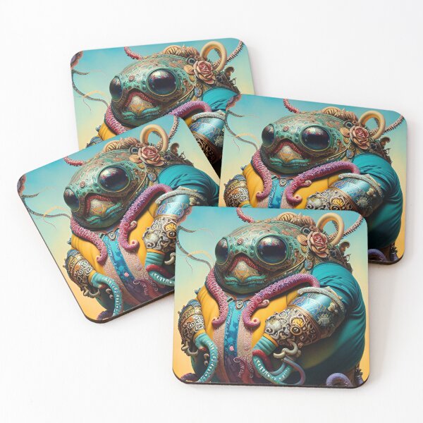 Item preview, Fat creature with tentacles and big eyes designed and sold by MadinaFatt.