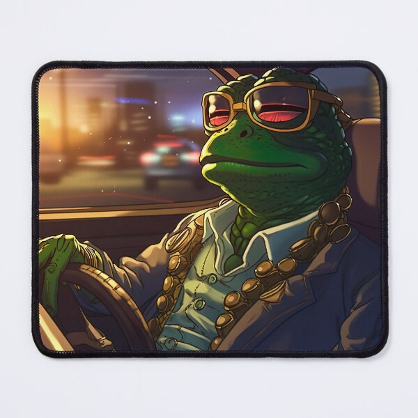 Item preview, Pepe The Frog Meme - Cruiser designed and sold by Bored Elon.