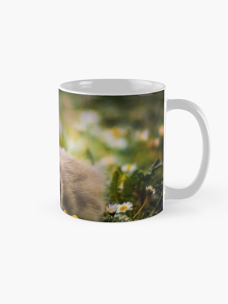 Alternate view of the quizzical gosling Mug