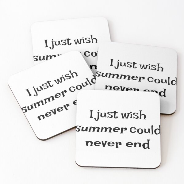 Item preview, "I just wish summer could never end" Mabel Pines quote from Gravity Falls  designed and sold by Gabriele Marcucci.