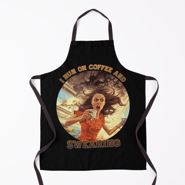 Item preview, I run on Coffee and Swearing designed and sold by danielliamgill.