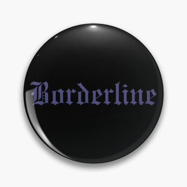 Item preview, Borderline Purple Navy Gothic Text designed and sold by Ninjakandy.