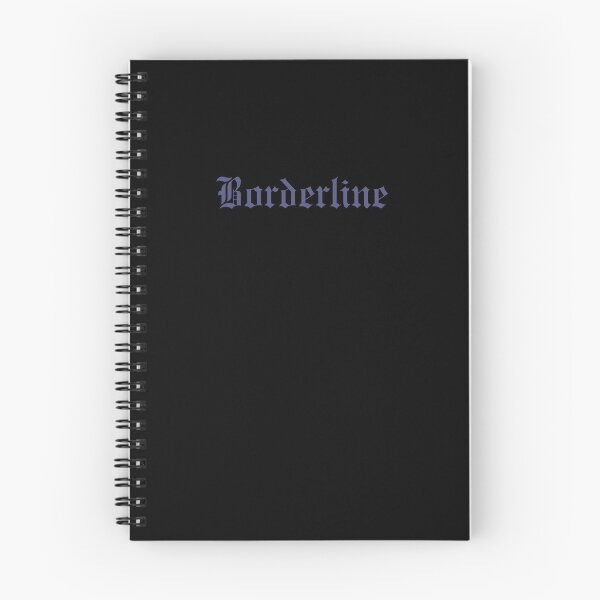 Item preview, Borderline Purple Navy Gothic Text designed and sold by Ninjakandy.