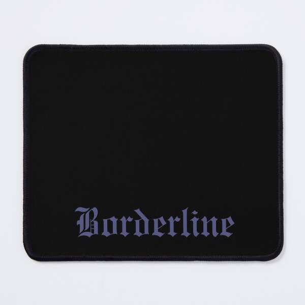 Item preview, Borderline Purple Navy Gothic Text designed and sold by Ninjakandy.