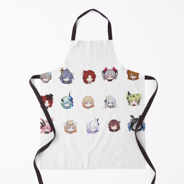 Item preview, Honkai Chibi Cute Sticker Packs designed and sold by OutlinedYikes.