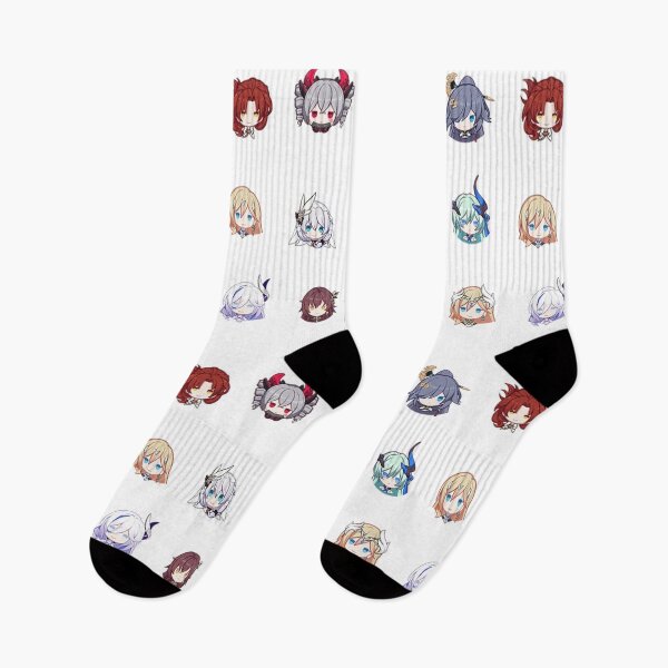 Item preview, Honkai Chibi Cute Sticker Packs designed and sold by OutlinedYikes.