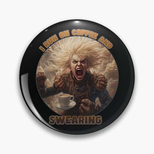 Artikelvorschau, I run on Coffee and Swearing - Blonde Version entworfen und verkauft von danielliamgill.