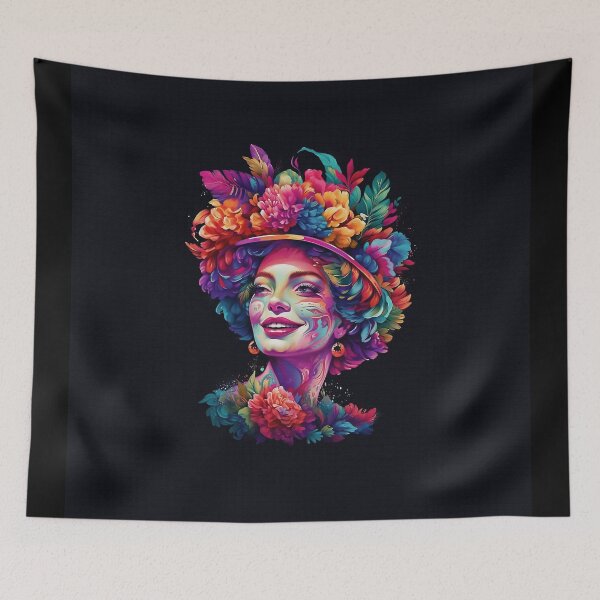 Item preview, Carmen Miranda pop art colorful digital painting designed and sold by paulo silveira.