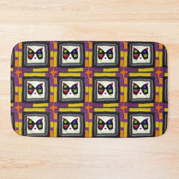 Item preview, Crocheted colorful geometric shapes. Abstraction. designed and sold by Natalia-Vlad.