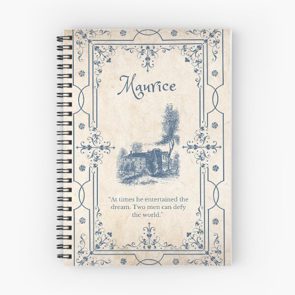 Item preview, Maurice by E. M. Forster Book Cover in Blue designed and sold by Roaming  the Greenwood.