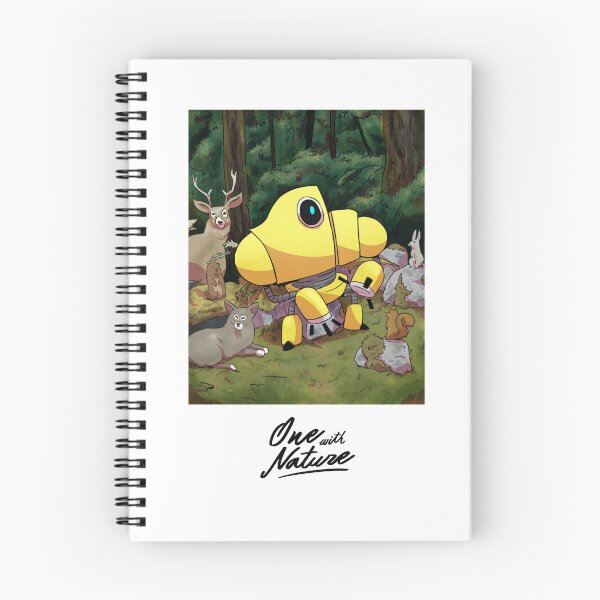 Item preview, Robot one with nature - Illustrated cartoon designed and sold by BlurCity.