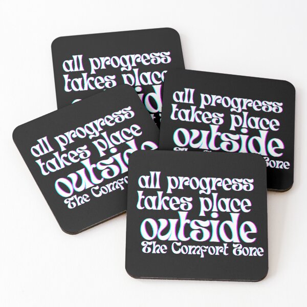 Item preview, All Progress Takes Place Outside The Comfort Zone designed and sold by Designedbygigy.