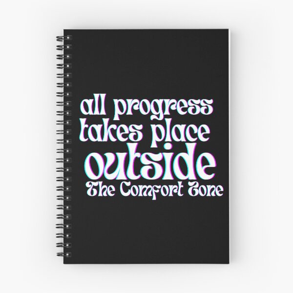 Item preview, All Progress Takes Place Outside The Comfort Zone designed and sold by Designedbygigy.