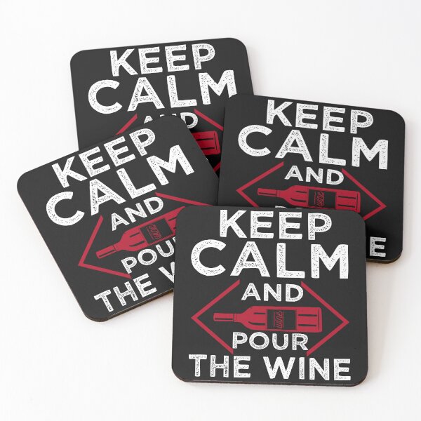 Item preview, Funny Wine Drinking Shirt | Wine Lovers Funny Tee | Keep Calm and Pour the Wine. designed and sold by StreetShirts1.