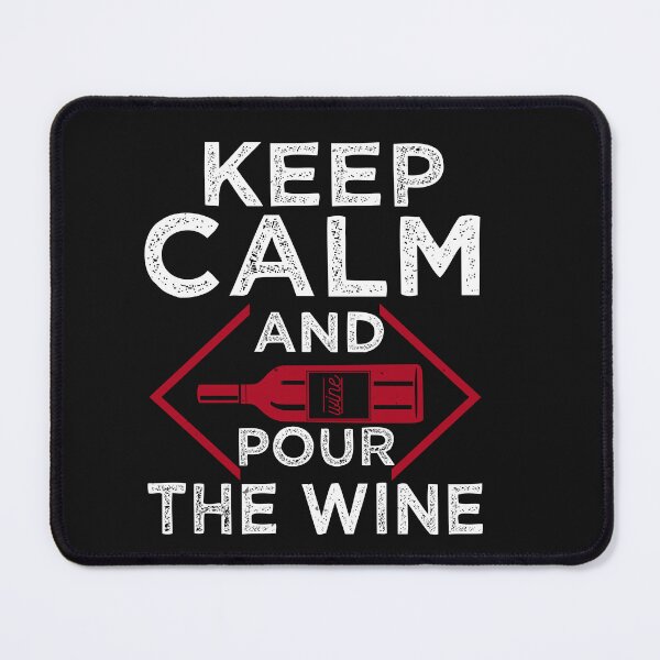 Item preview, Funny Wine Drinking Shirt | Wine Lovers Funny Tee | Keep Calm and Pour the Wine. designed and sold by StreetShirts1.
