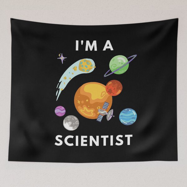 Item preview, I am a Space Scientist - Planets in Orbit designed and sold by Chigurena.