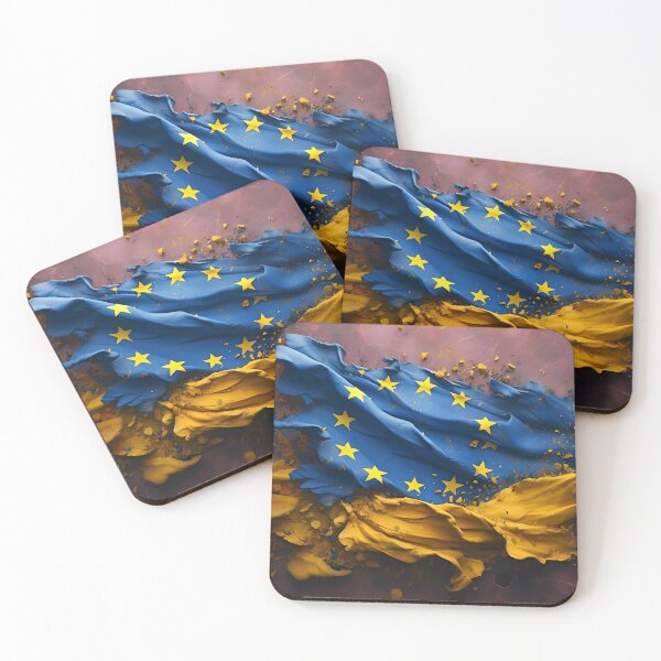 Item preview, Illustration of solidarity between Europe and Ukraine designed and sold by Radibor78.