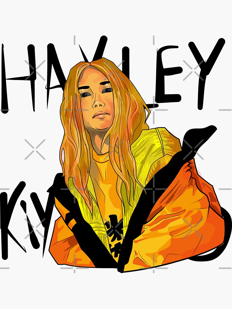 Hayley Kiyoko Sticker For Sale By Laurahelsbyart Redbubble