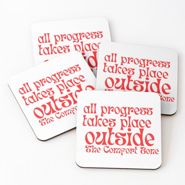 Item preview, All Progress Takes Place Outside The Comfort Zone designed and sold by Designedbygigy.