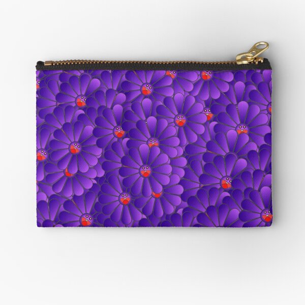 Takashi Murakami Flower Rainbow Zip Pouch